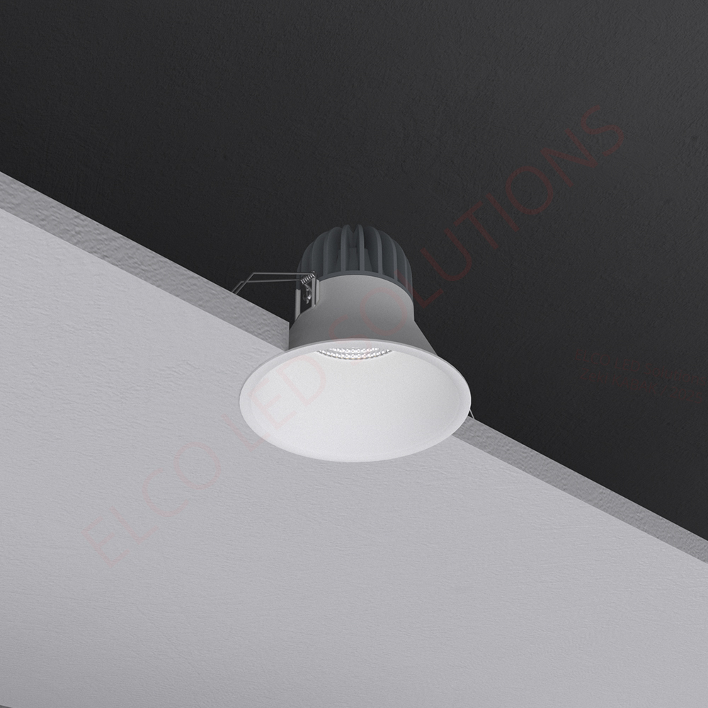DE Series recessed downlight Elco LED Solutions EDR-DE recessed LED downlight